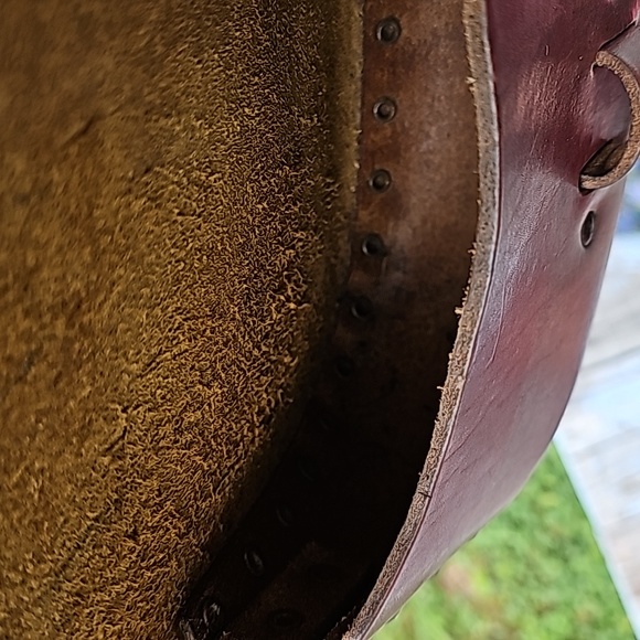 VINTAGE 70's Leather Shoulder Bag - Picture 13 of 14